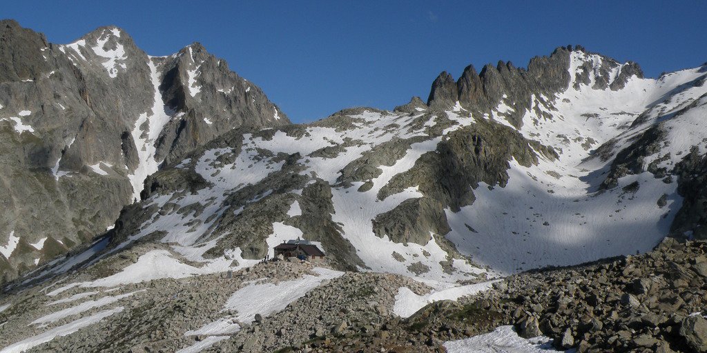 La cime des Tablasses et les Crêtes Savoie dans le haut vallon de Valasco (© Augusto Rivelli PNAM)
