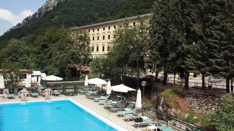 Thermes Royales de Valdieri : l’une des structures associées à Ecoturismo in Marittime.